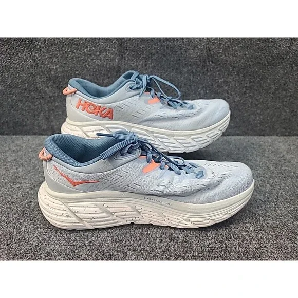 Womans Size 10B HOKA Gaviota 4 Blue Fog Plein Air Hoka One One - Picture 3 of 6